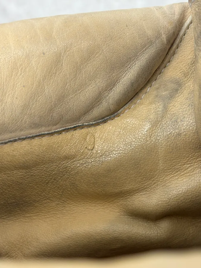2009 Carol Christian Poell Cream Kangaroo Leather High Boots - Image 15