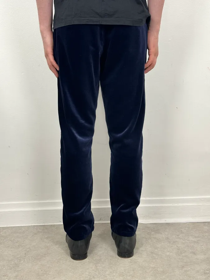 2010s Armani Navy Velvet Pants - Image 5