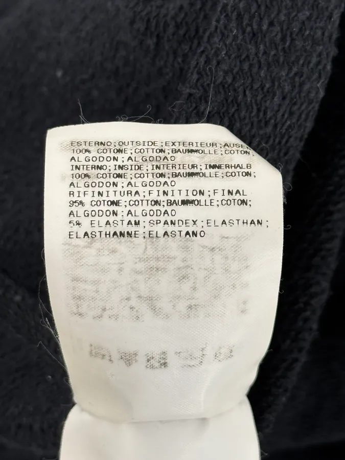 2010s Balmain Black Zip-Shoulder Distressed Sweater - Image 13