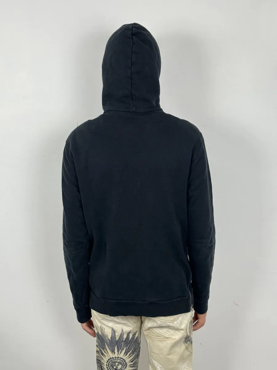 2010s Balmain Multi Zip Black Zip-up Hoodie - Image 3