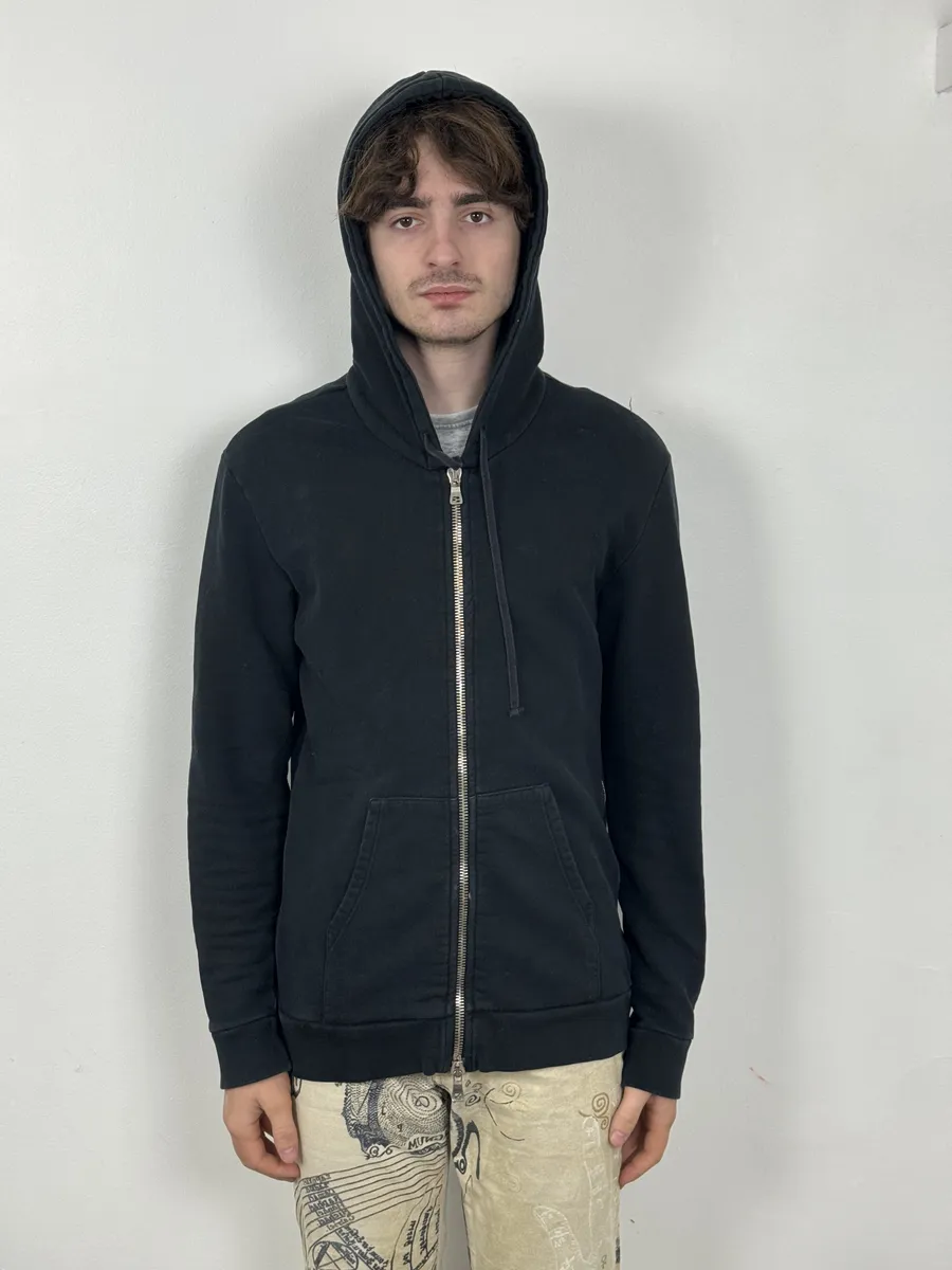 2010s Balmain Multi Zip Black Zip-up Hoodie - Image 4