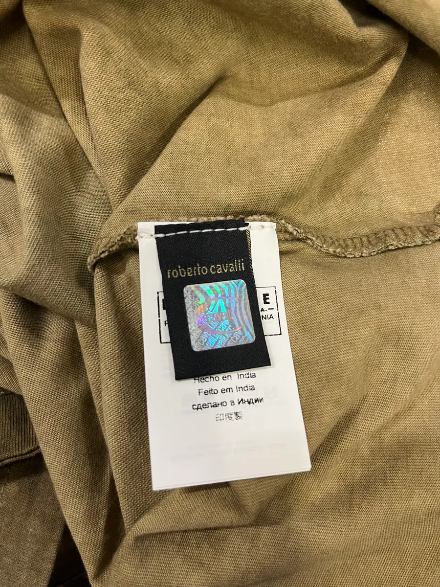 2010s Cavalli Green Military Longsleeves - Image 9