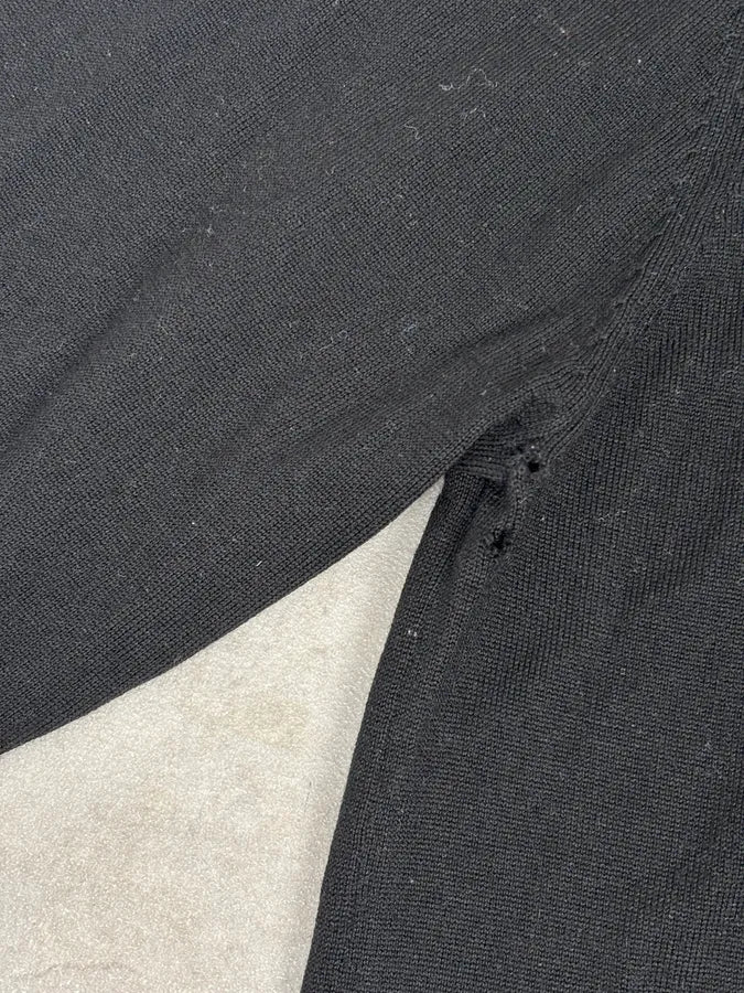 2010s Daniele Alessandrini Black Wool Turtleneck Sweater - Image 8