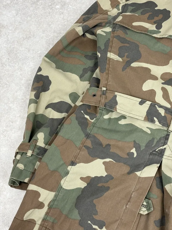 2010s Daniele Alessandrini Camo Trench Coat - Image 10