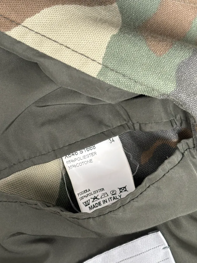 2010s Daniele Alessandrini Camo Trench Coat - Image 13