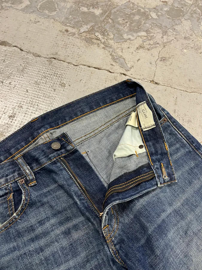2010s Denim & Supply Ralph Lauren Navy Denim Washed Jeans - Image 11