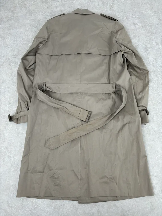 2010s Dior Beige Classy Double-Breasted Trench Coat by Kris Van Assche - Image 6