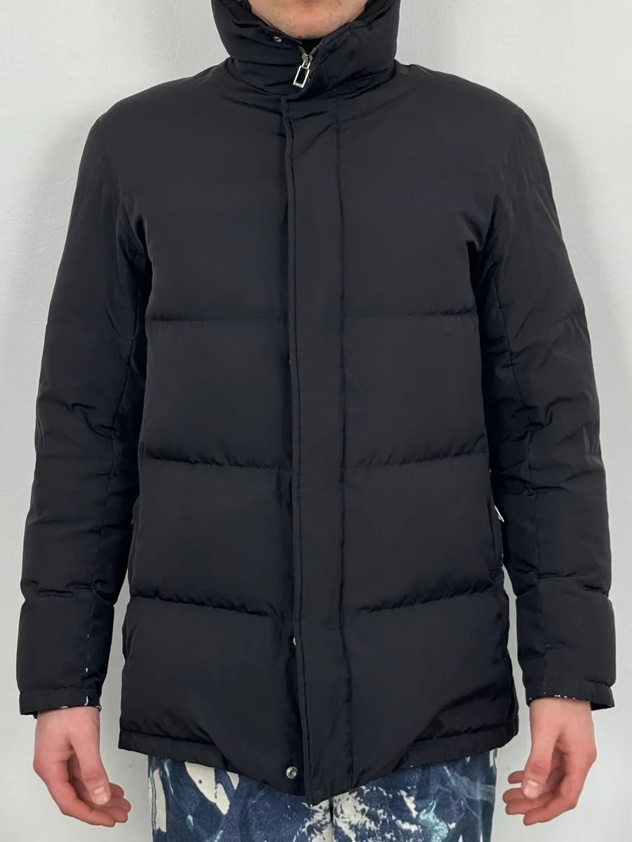 2010s Dior Black Silk Bomber Jacket - Image 2