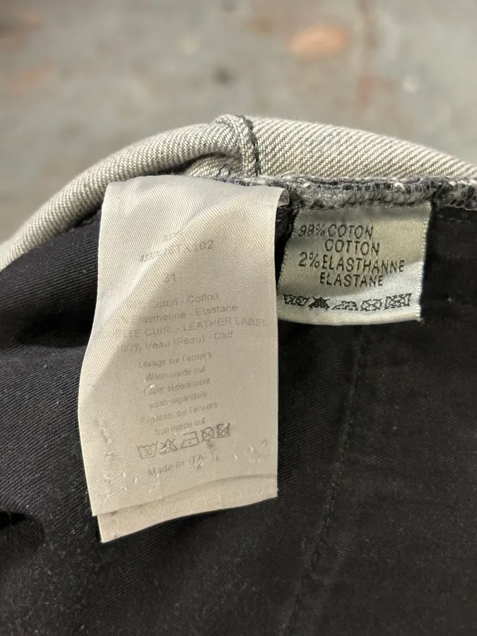 2010s Dior Grey Denim Slim Jeans by Kris Van Assche - Image 9