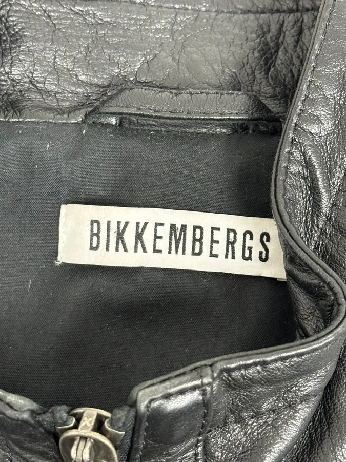 2010s Dirk Bikkembergs Black Hybrid Leather Biker Jacket - Image 11