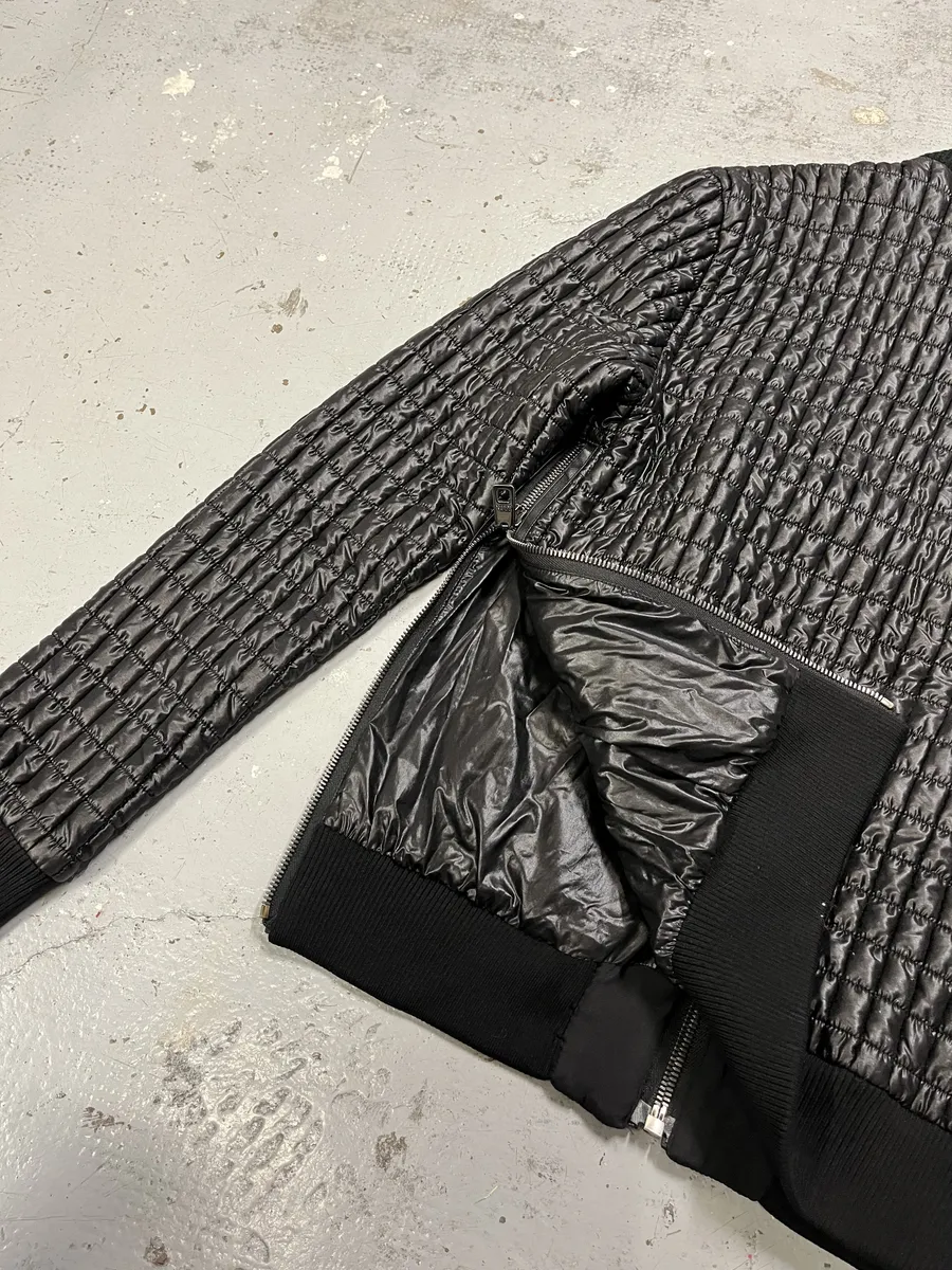 2010s Dolce & Gabbana Black Quilted Light Jacket - Image 11