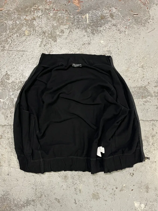 2010s Dolce & Gabbana Black Zip-up Sweater - Image 7