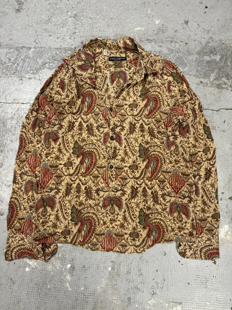 2010s Dolce & Gabbana Dragon World Evasive Henley Shirt - Image 4