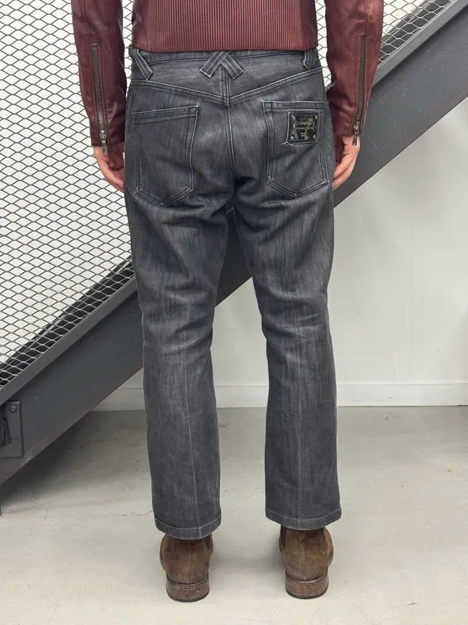 2010s Dolce & Gabbana Grey Denim Jeans - Image 5