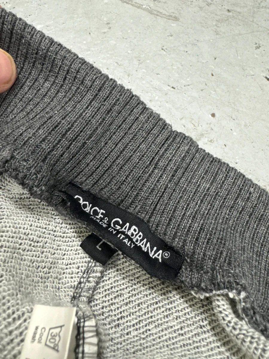 2010s Dolce & Gabbana Grey Joggers Pants - Image 12