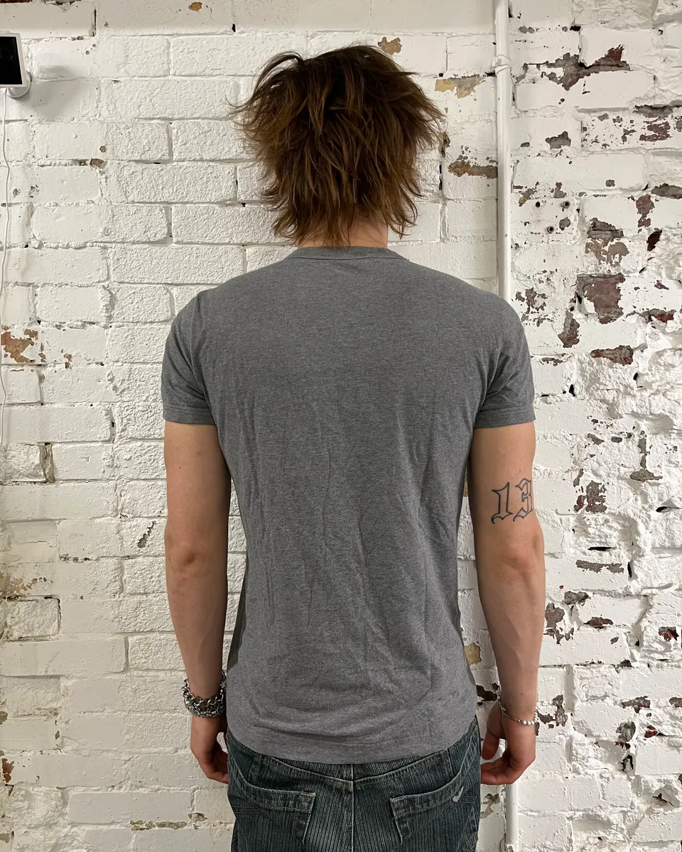 2010s Dolce & Gabbana Rocky Grey T-Shirt - Image 3