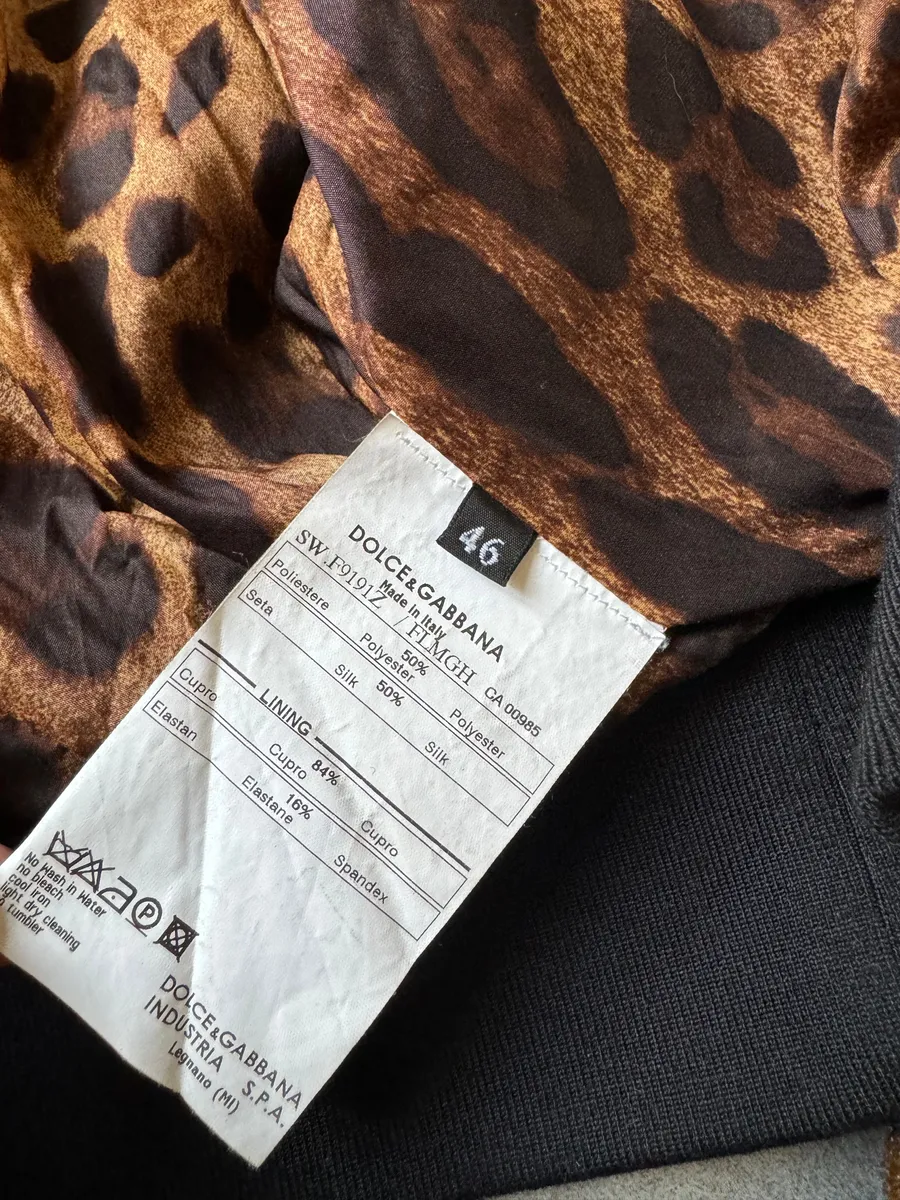 2010s Dolce & Gabbana Sequin Brown Jacket - Image 9