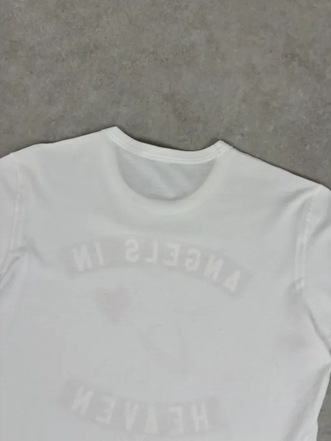 2010s Dolce & Gabbana White Angels In Heaven T-Shirt - Image 6