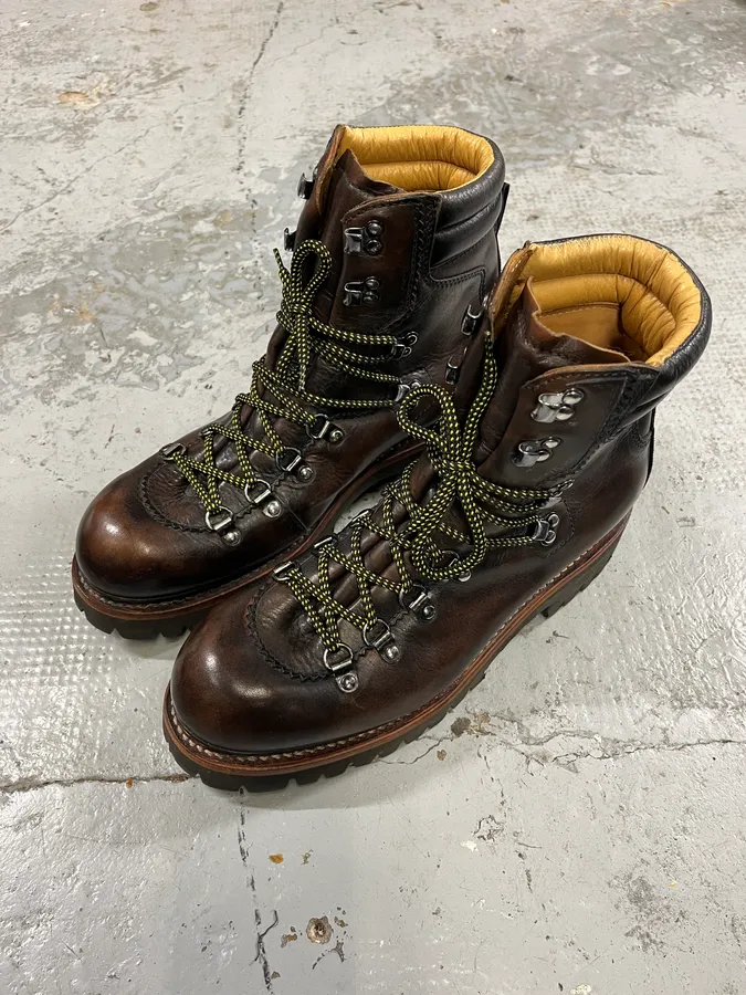 2010s Dsquared2 Brown Leather Mountain Daily Boots - Image 7