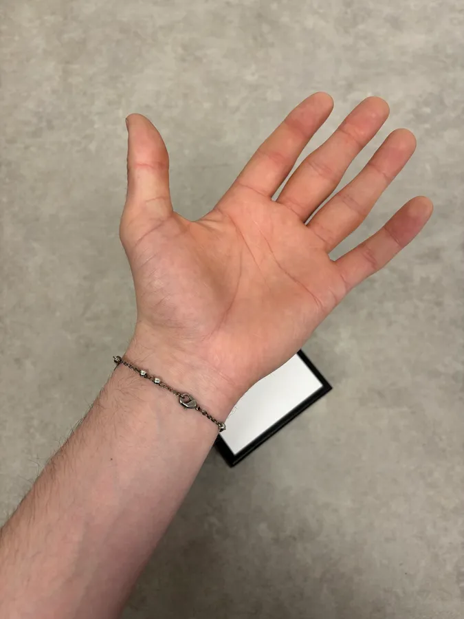 2010s Dsquared2 Double Cross Bracelet - Image 2