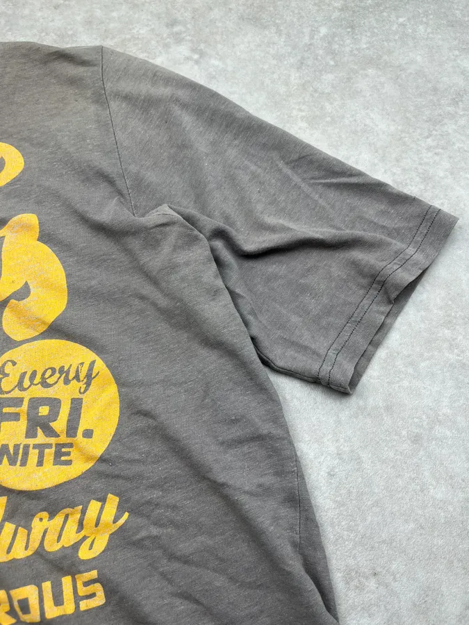 2010s Dsquared2 Grey Speedway Oversized Racing T-Shirt - Image 5