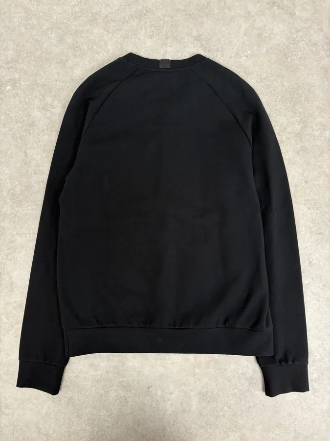 2010s Emporio Armani Black Pony Hair Sweater - Image 6