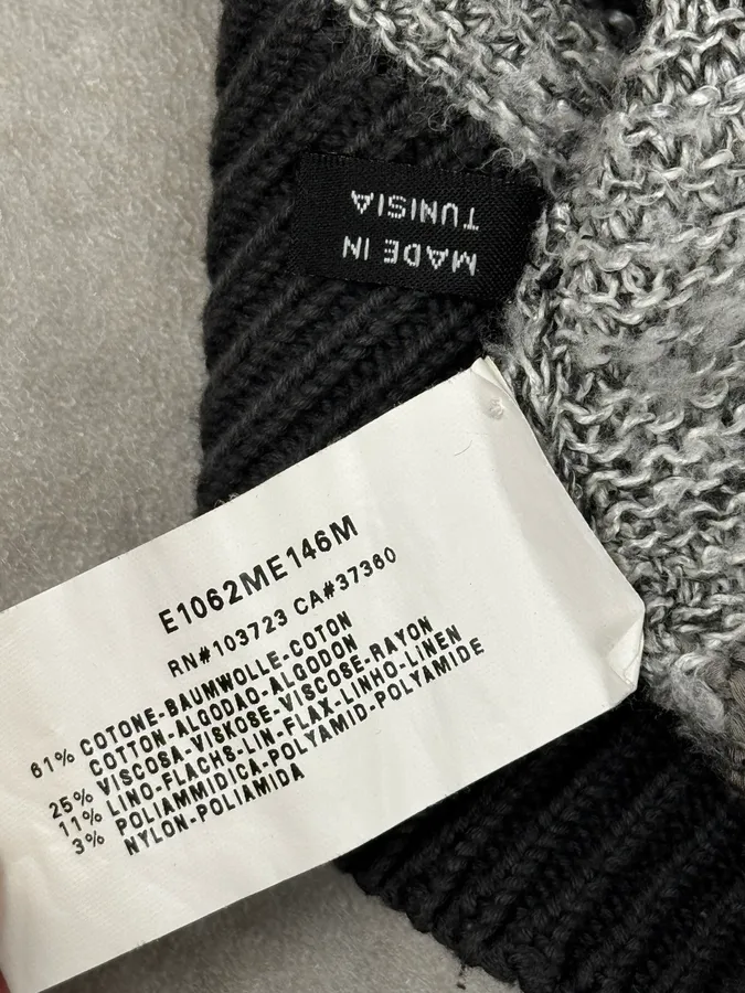 2010s Emporio Armani Camo Military Sweater - Image 9