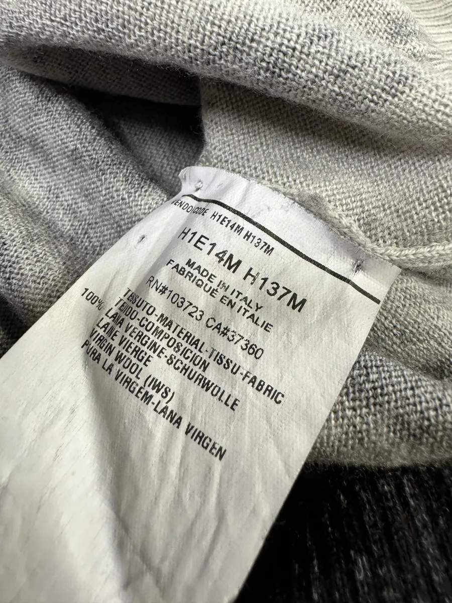2010s Emporio Armani Wheel Paint Cardigan Sweater - Image 8