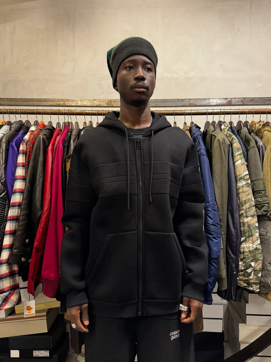 2010s Givenchy Armor Black Hoodie by Riccardo Tisci - Image 2