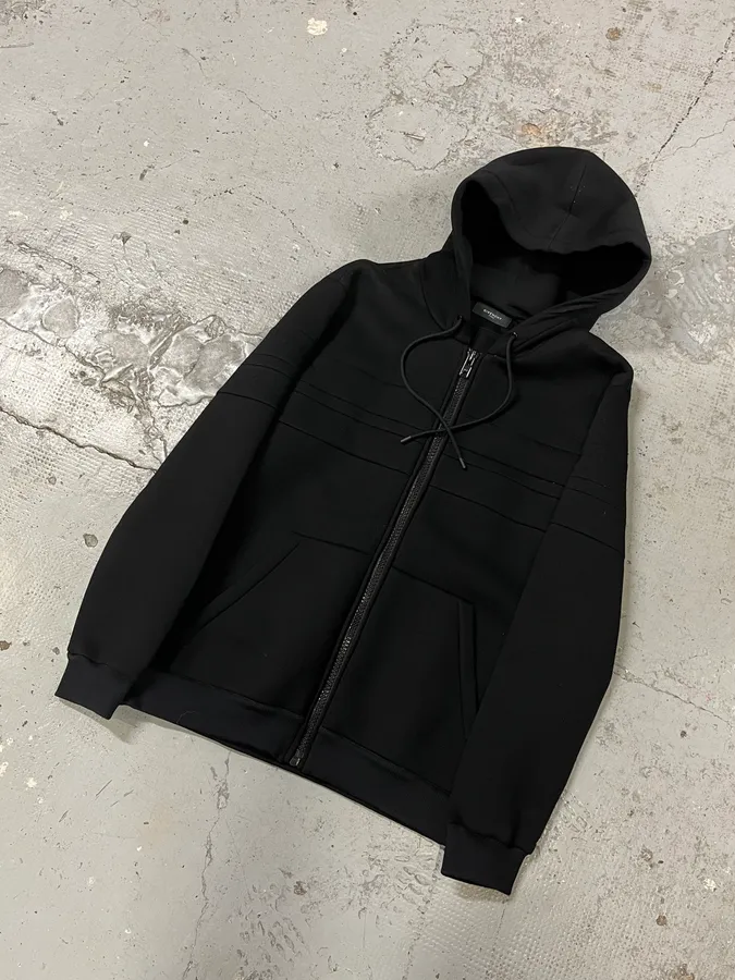 2010s Givenchy Armor Black Hoodie by Riccardo Tisci - Image 6