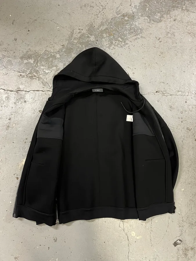 2010s Givenchy Armor Black Hoodie by Riccardo Tisci - Image 8