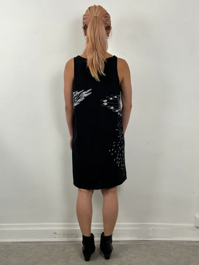 2010s Givenchy Black Majestic Bird Dress - Image 3