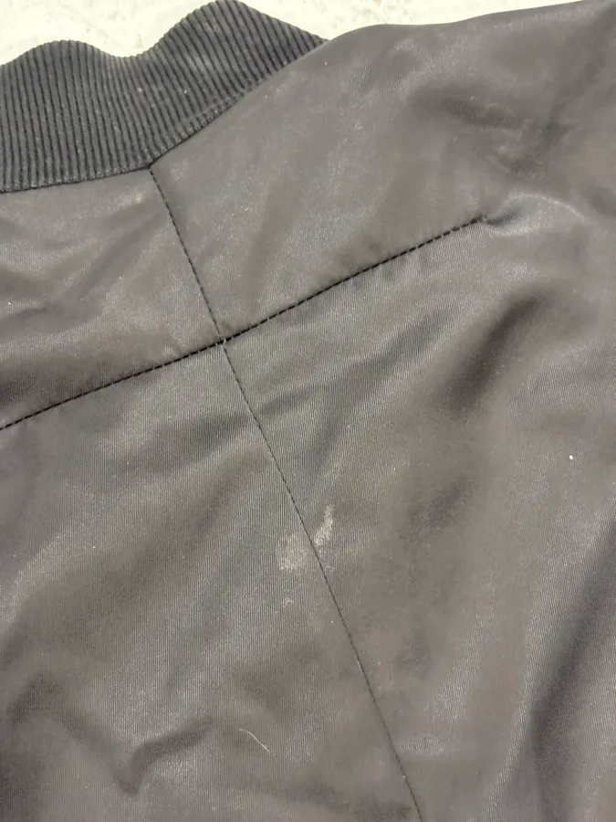 2010s Givenchy Black Nylon Bomber Cargo Pocket Jacket - Image 10
