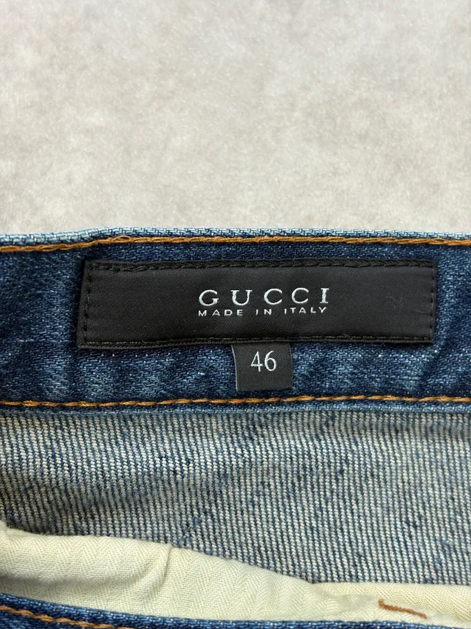 2010s Gucci Classic Slim Denim Jeans - Image 10