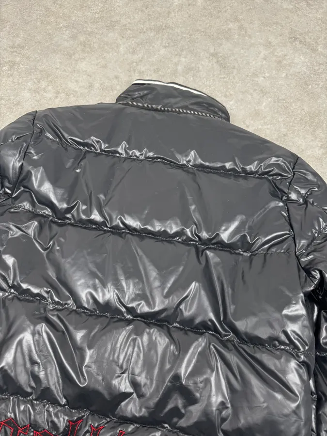 2010s John Galliano Black Hooded Puffer Jacket - Image 9