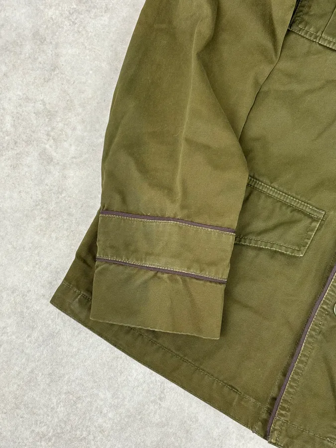 2010s Marc Jacobs Olive Military Field Officer Jacket - Image 8