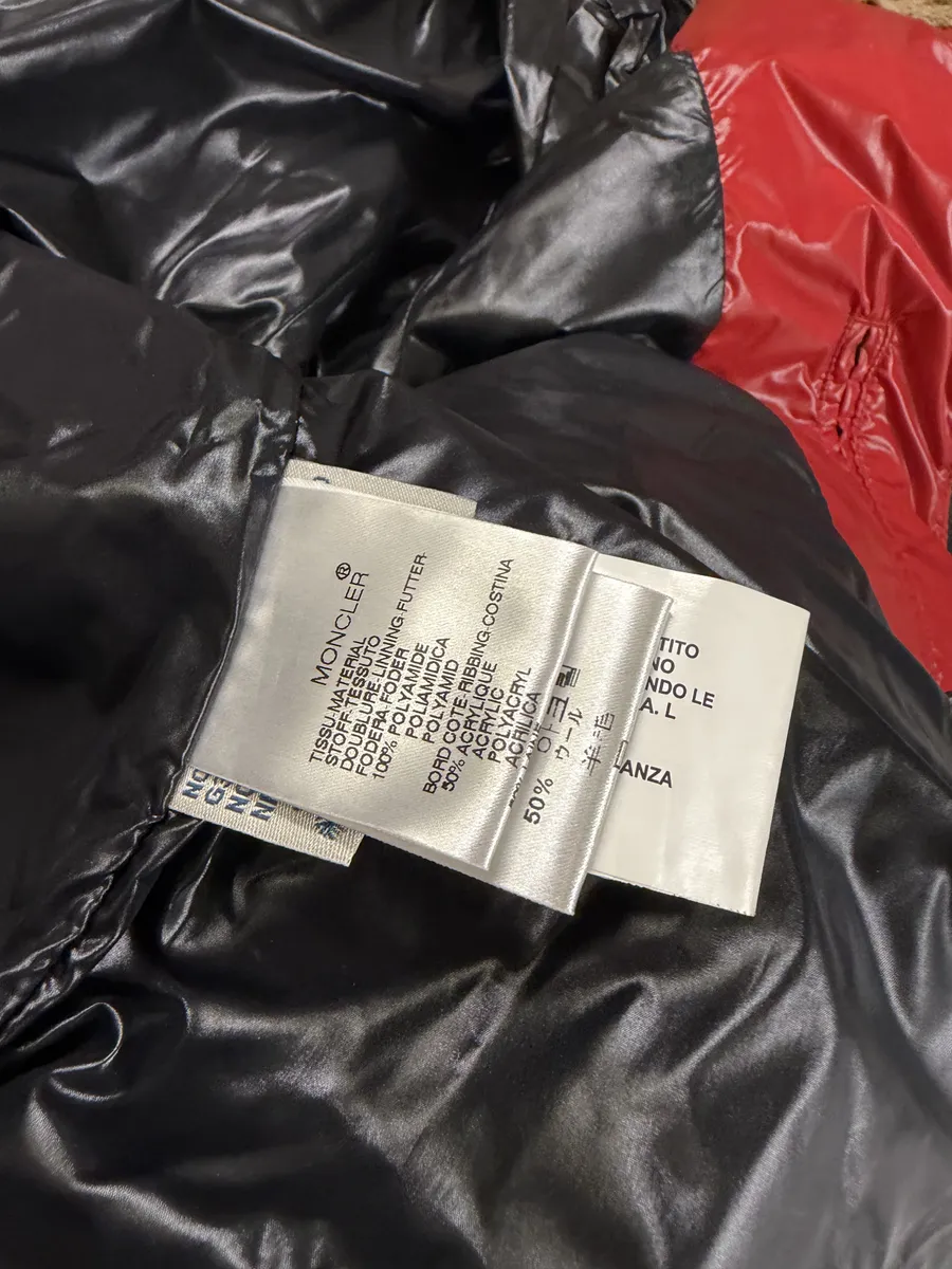 2010s Moncler Red Premium Puffer Fur Hooded Jacket - Image 11
