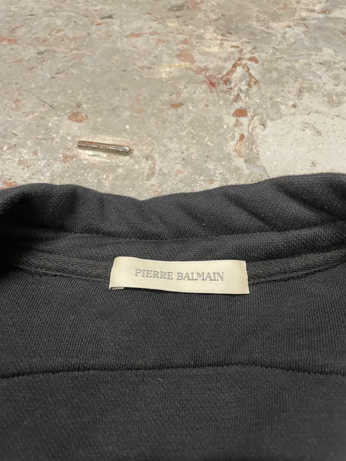 2010s Pierre Balmain Dark Horpist Multi Zips Sweater - Image 10