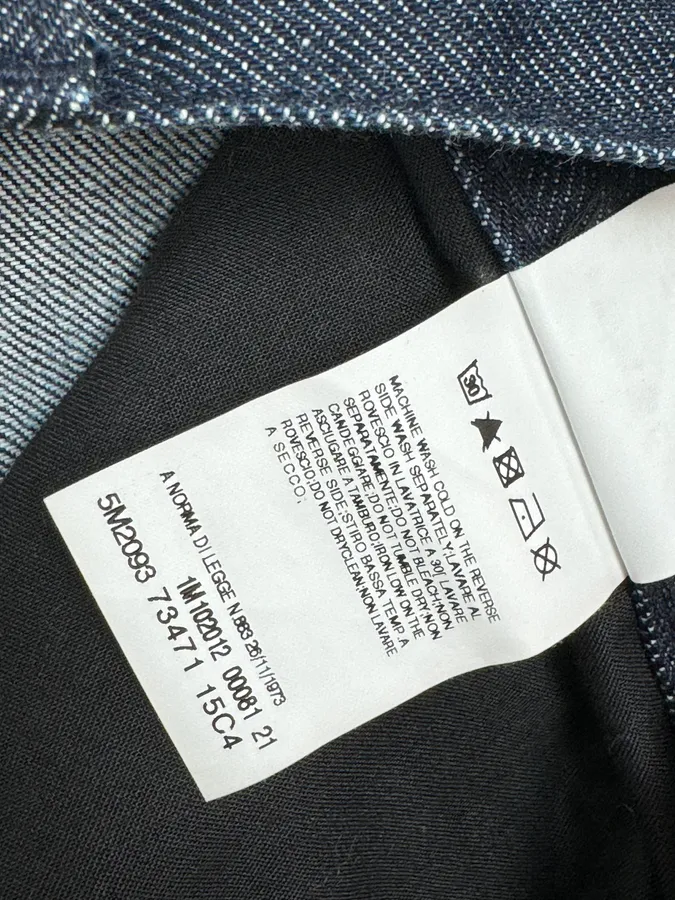 2010s Pierre Balmain Navy Brut Slim Denim Jeans - Image 12