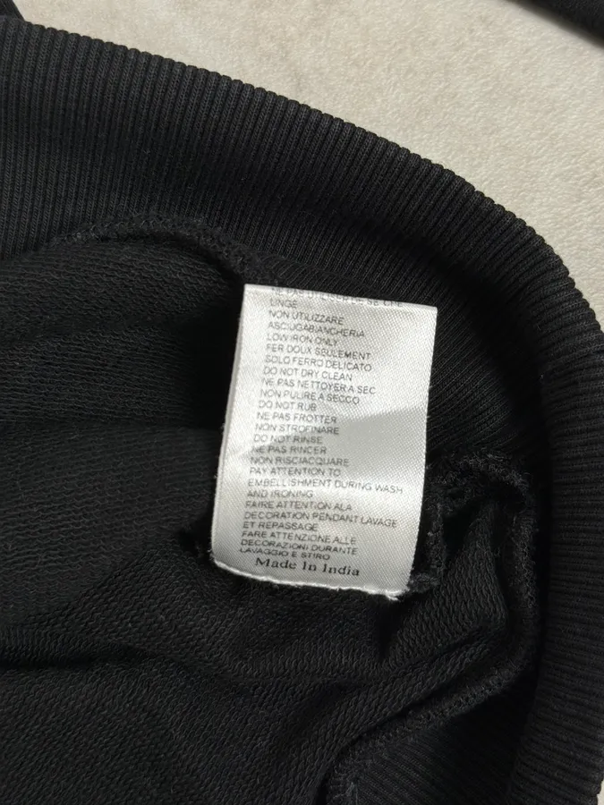 2010s Pierre Balmain Officer Zip Black Sweater - Image 10