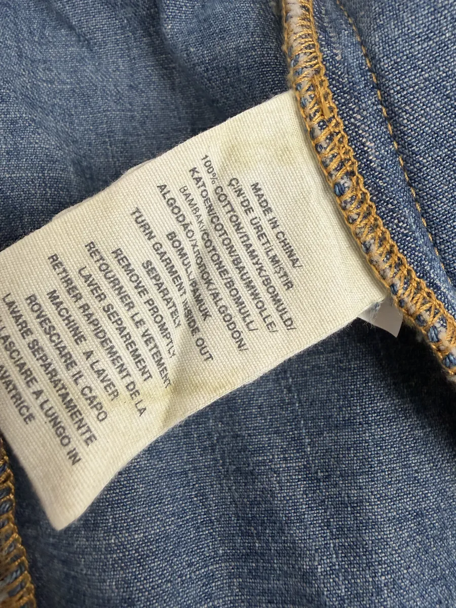 2010s Ralph Lauren Blue Denim Officer Napoleon Jacket - Image 10