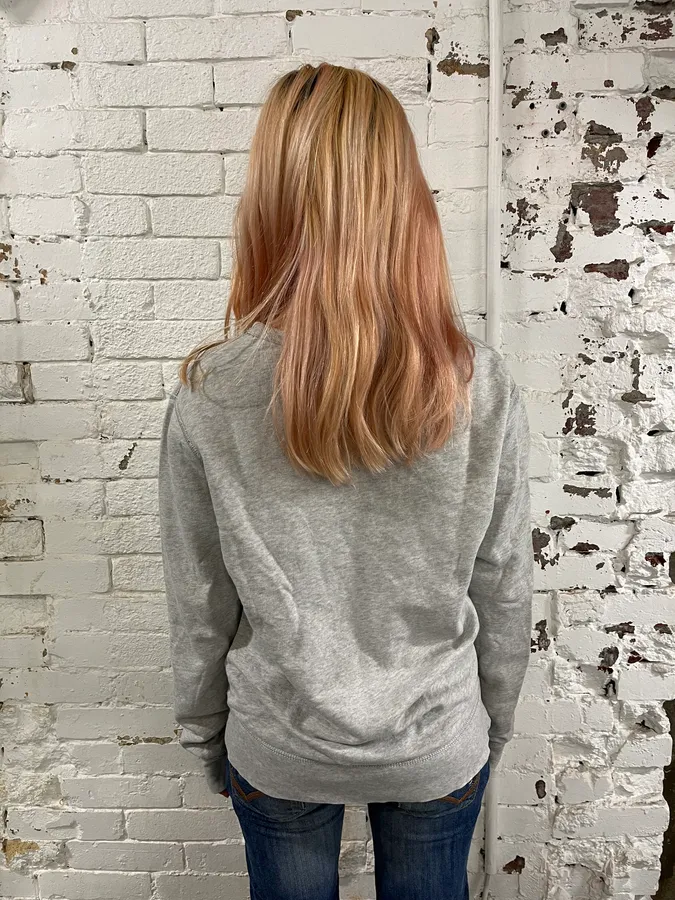 2010s Ralph Lauren Denim & Supply Motors Grey Sweater - Image 3