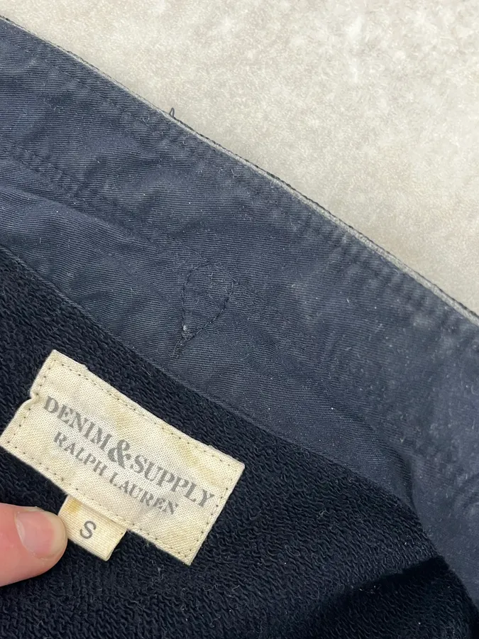 2010s Ralph Lauren Navy Embellished Buttoned Officer Jacket - Image 11