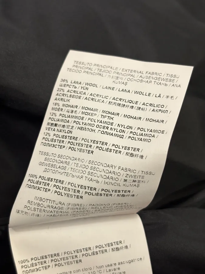 2010s Versace Red & Black Squared Plushed Bomber Jacket - Image 14