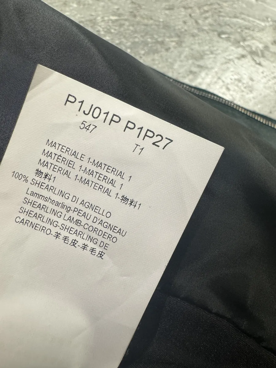2013 Prototype Emporio Armani Asymmetrical Pony Hair Green Vest - Image 10