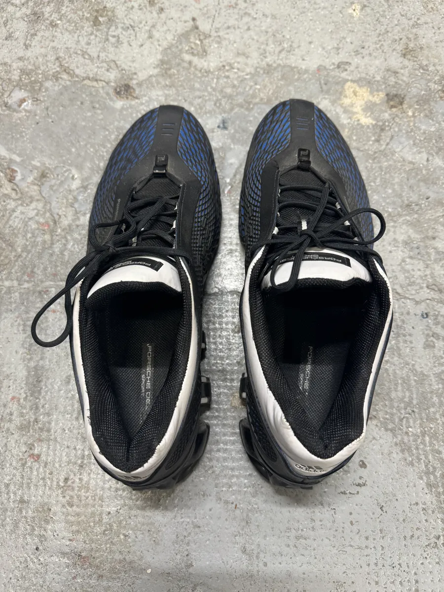 2016 Adidas x Porsche Design Bounce Blue Carbon Shoes - Image 9