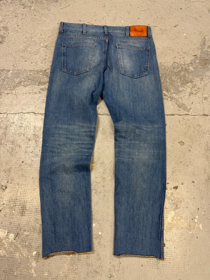 2016 Gucci Snake Emboired Denim Jeans - Image 11