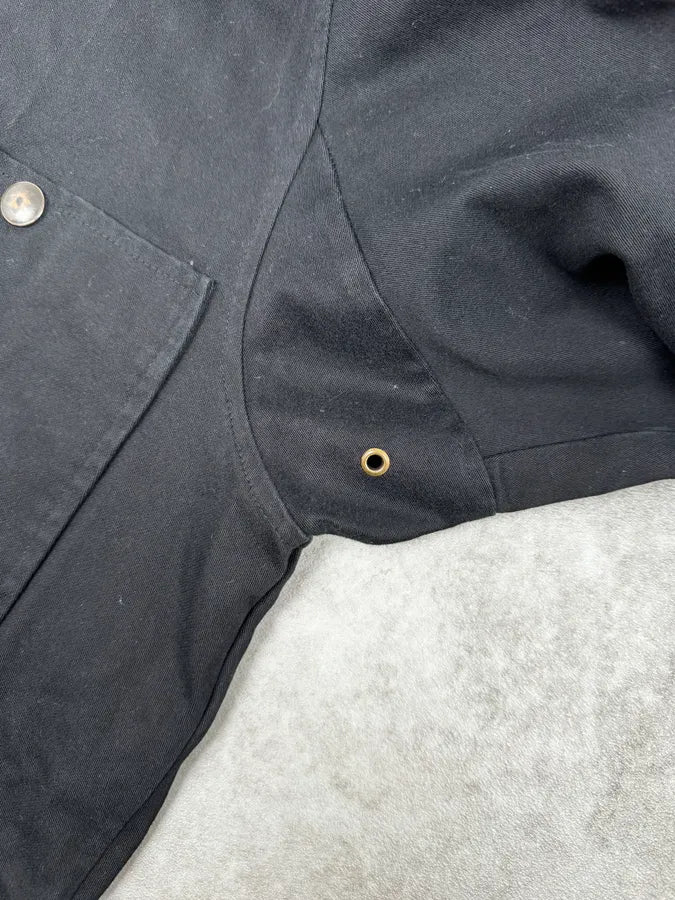 A.P.C. Black Minimalist Parka Jacket - Image 11