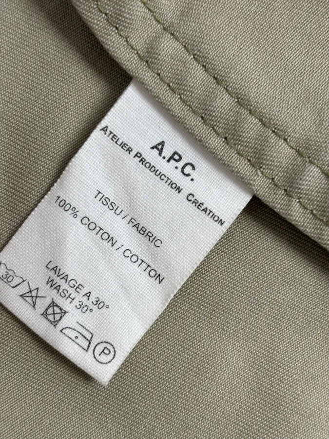 A.P.C. Khaki Camo Hooded Jacket Multi-Pocket Jacket - Image 11
