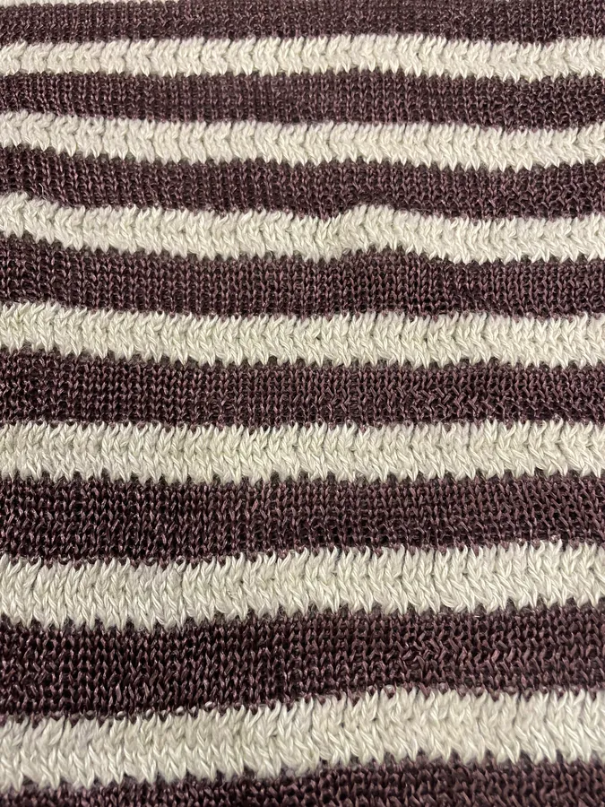 Acne Studios Beige & Brown Striped Sweater - Image 7